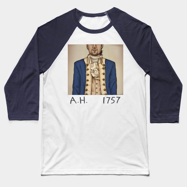 1757 Baseball T-Shirt by Diha